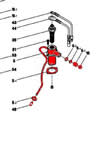 5) Glow plug boss assembly